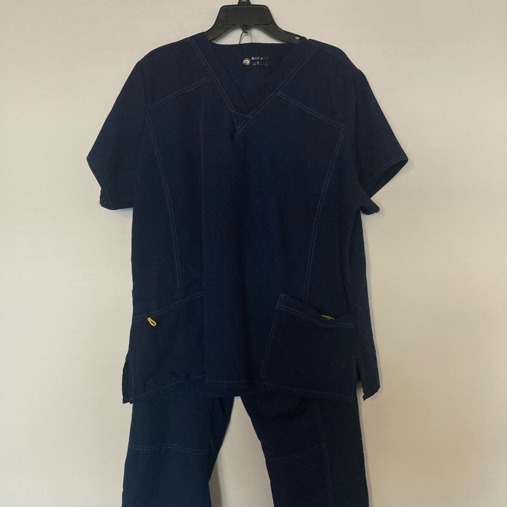 Navy scrub set